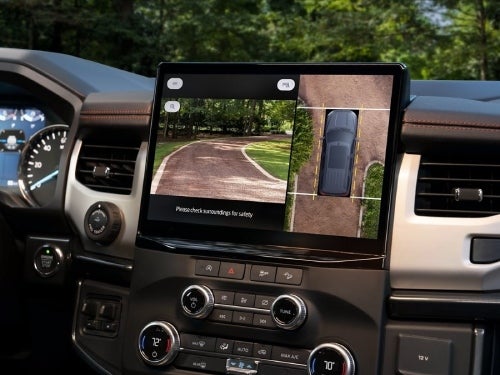 2024 Ford Expedition touchscreen display showing 360-degree camera